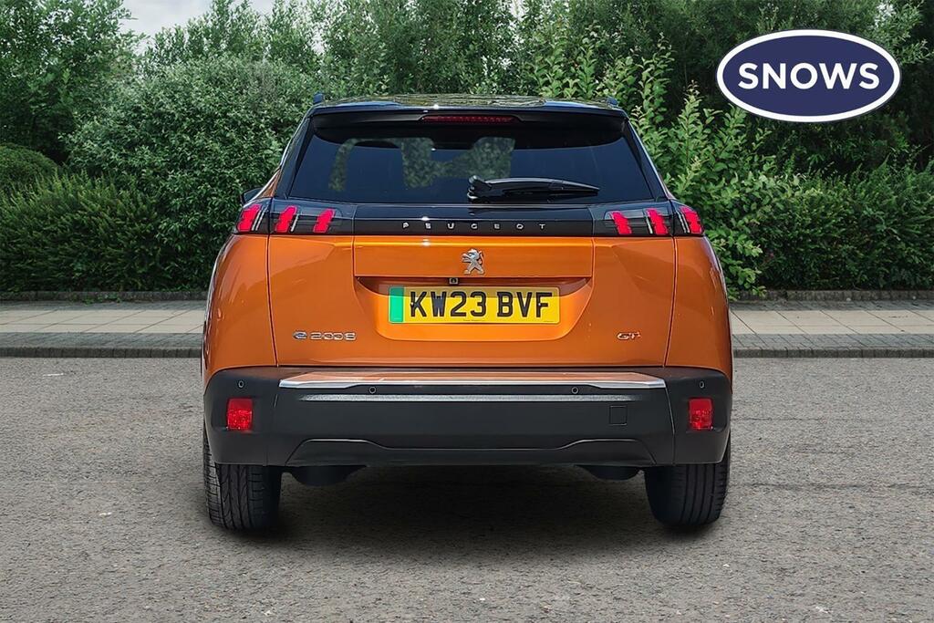 Peugeot e-2008 50Kwh Gt 7Kw Charger Orange #4