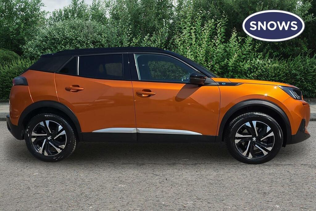 Peugeot e-2008 50Kwh Gt 7Kw Charger Orange #5