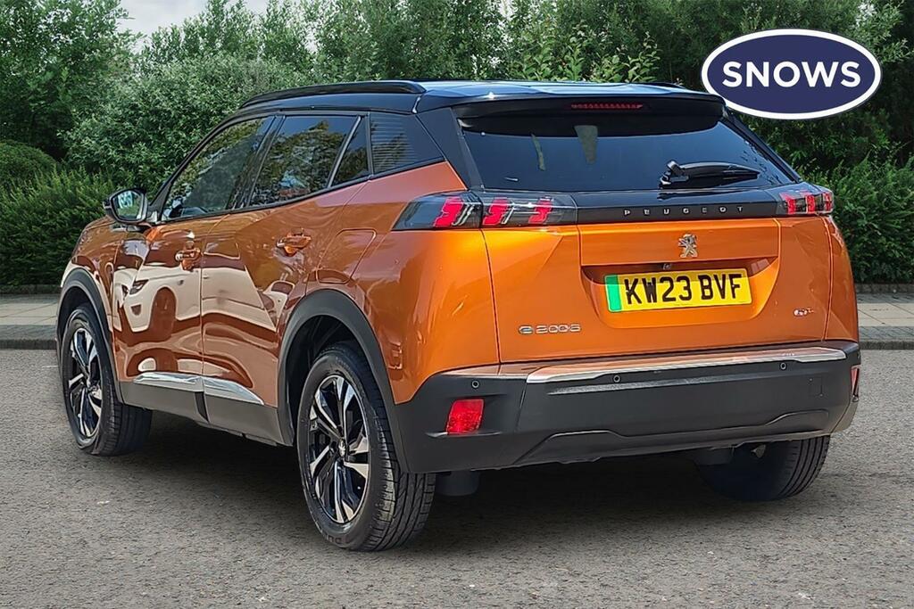Peugeot e-2008 50Kwh Gt 7Kw Charger Orange #3
