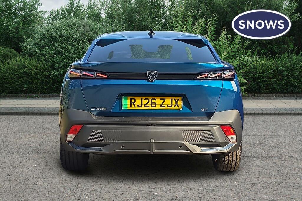 Peugeot 408 58Kwh Gt Fastback Blue #4