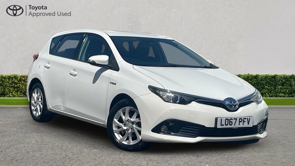 Toyota Auris 1.8 Vvt-h Icon Cvt Euro 6 Ss White