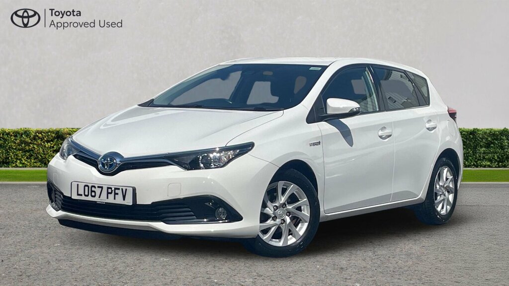 Toyota Auris 1.8 Vvt-h Icon Cvt Euro 6 Ss White #3