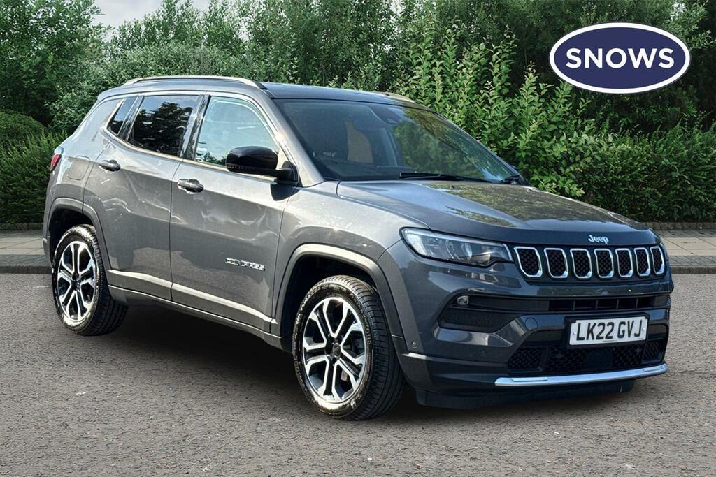 Jeep Compass 1.3 Gse T4 Limited Fwd Euro 6 Ss Grey