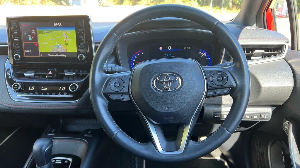 Toyota Corolla 1.8 Vvt-i Hybrid Trek Cvt Red #7
