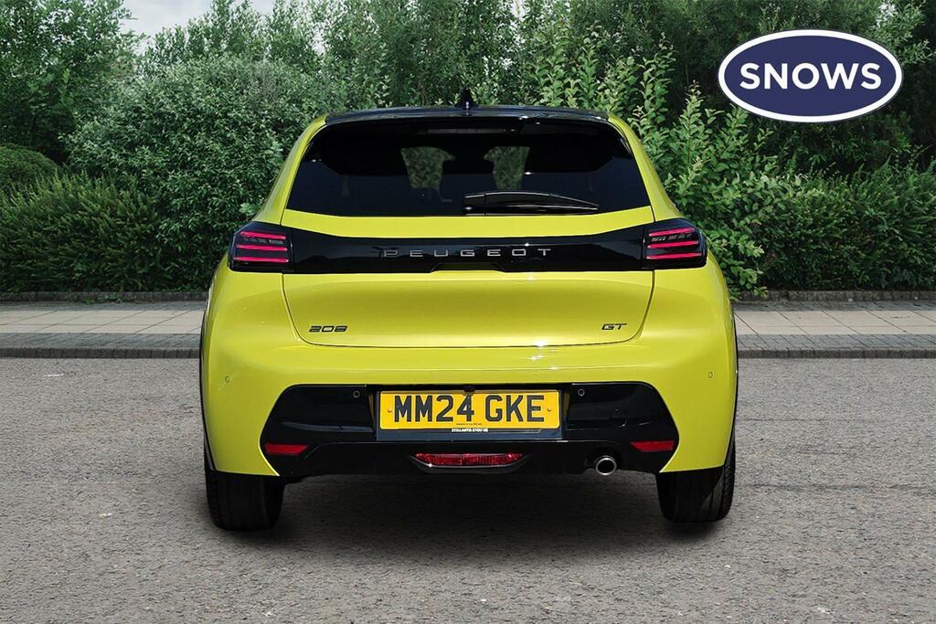 Peugeot 208 1.2 Puretech Gt Euro 6 Ss Yellow #4