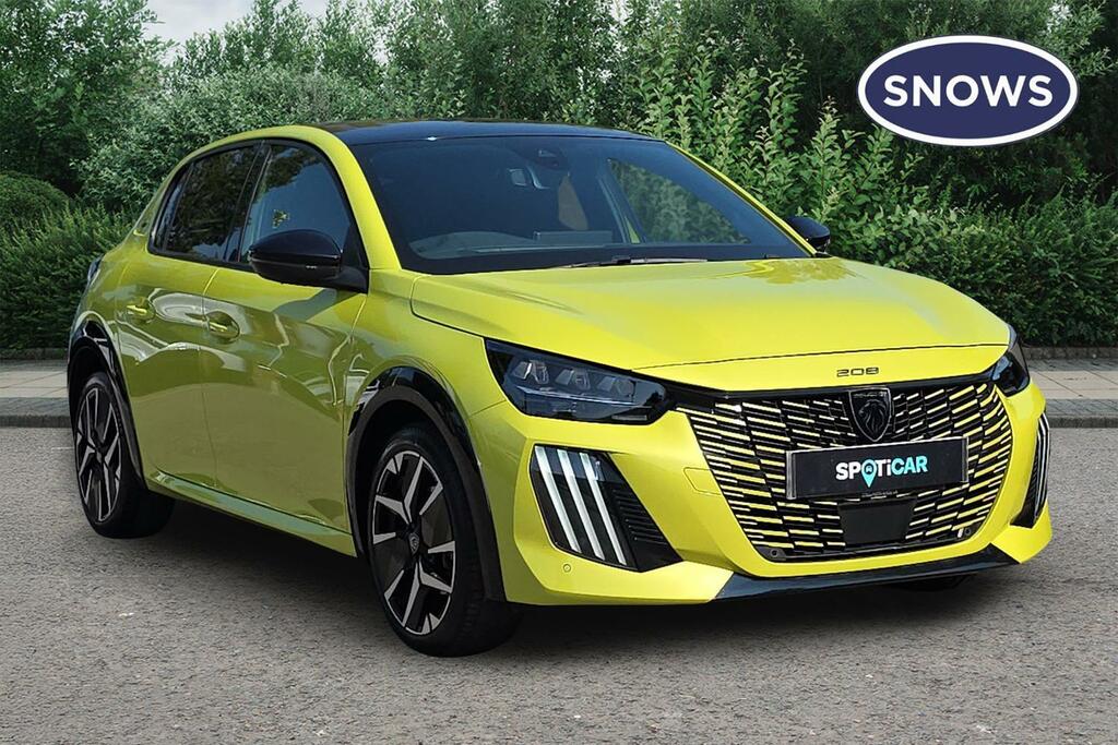 Peugeot 208 1.2 Puretech Gt Euro 6 Ss Yellow