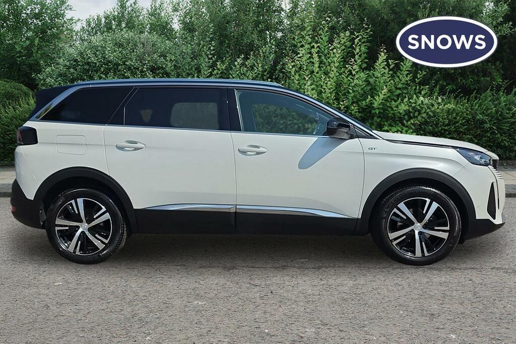 Peugeot 5008 1.2 Puretech Gt Eat Euro 6 Ss White #5