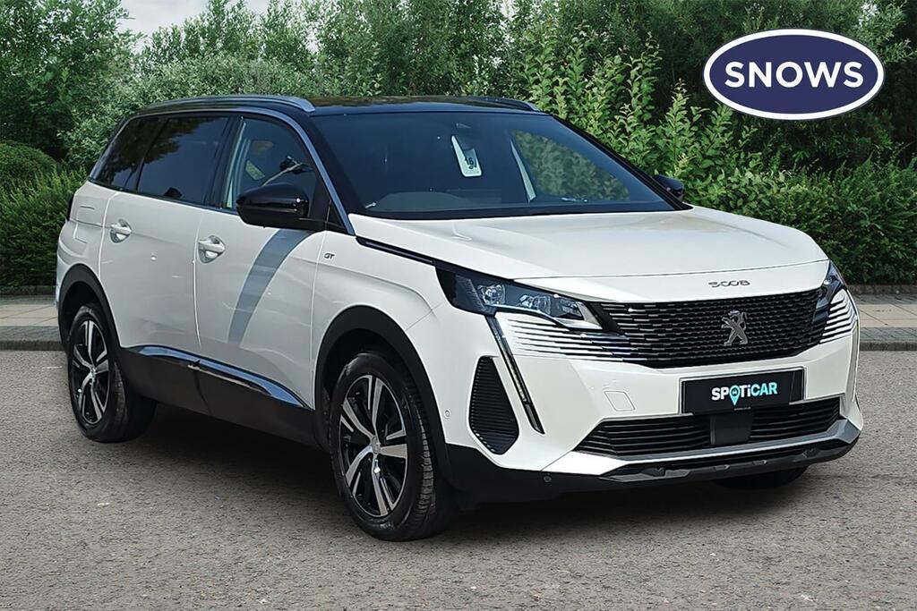 Peugeot 5008 1.2 Puretech Gt Eat Euro 6 Ss White