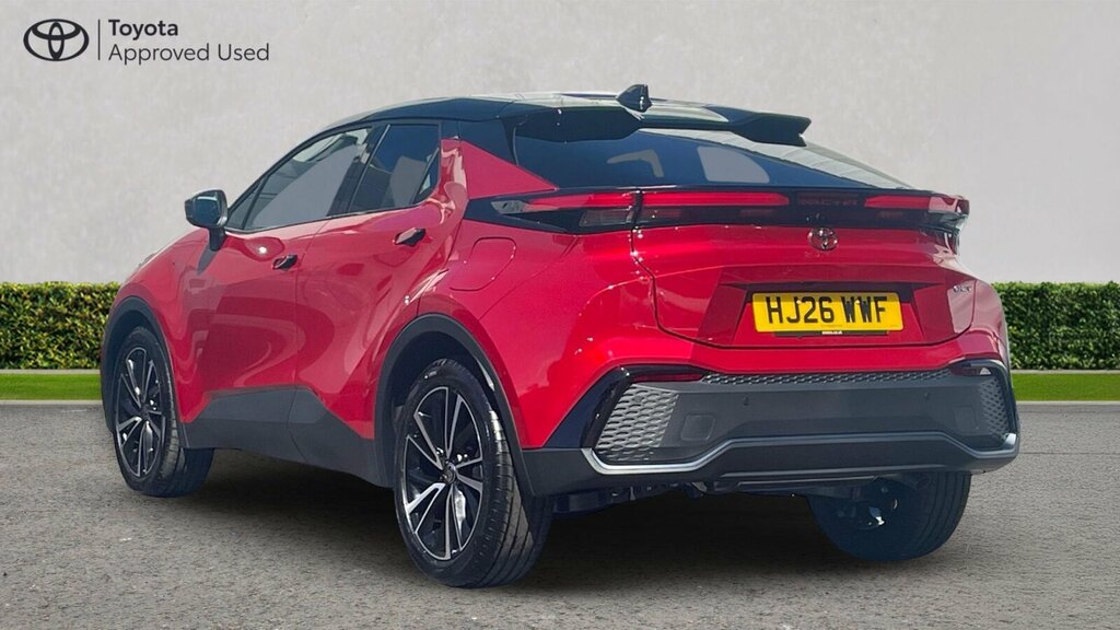 Toyota C-Hr 1.8 Vvt-h Excel Cvt Euro 6 Ss Red #4