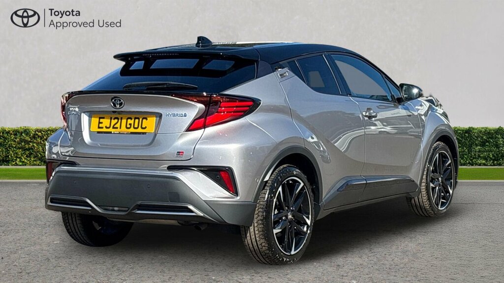 Toyota C-Hr 2.0 Vvt-h Gr Sport Cvt Euro 6 Ss Silver #2