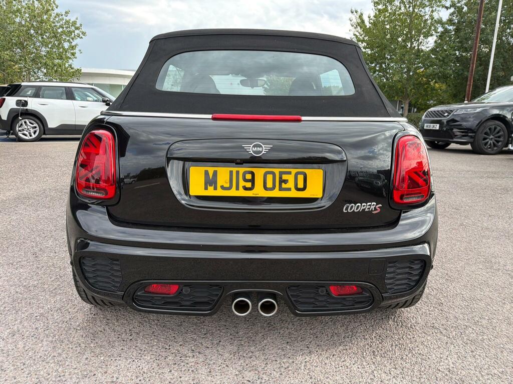 Mini Convertible Convertible Cooper S Sport MJ19OEO Black #3