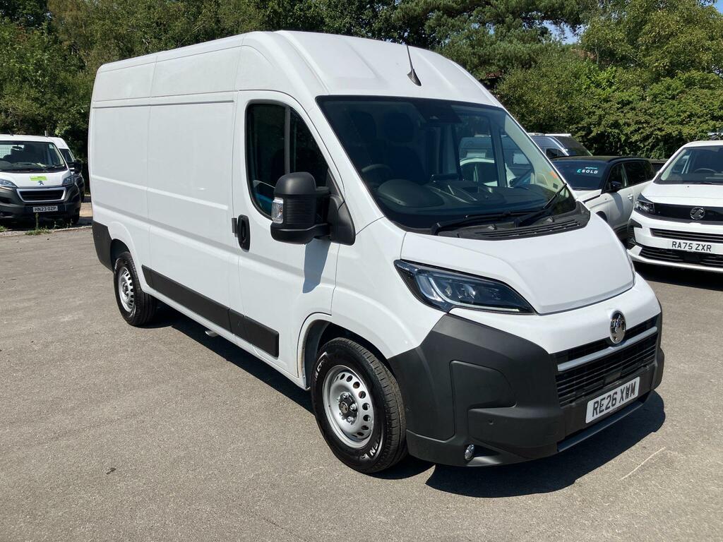 Vauxhall Movano 2.2 Cdti 3500 Biturbo Prime L2 H2 Euro 6 Ss White