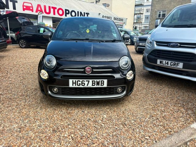 Fiat 500 2018 1.2 S Hatchback Euro 6 Ss Black #2