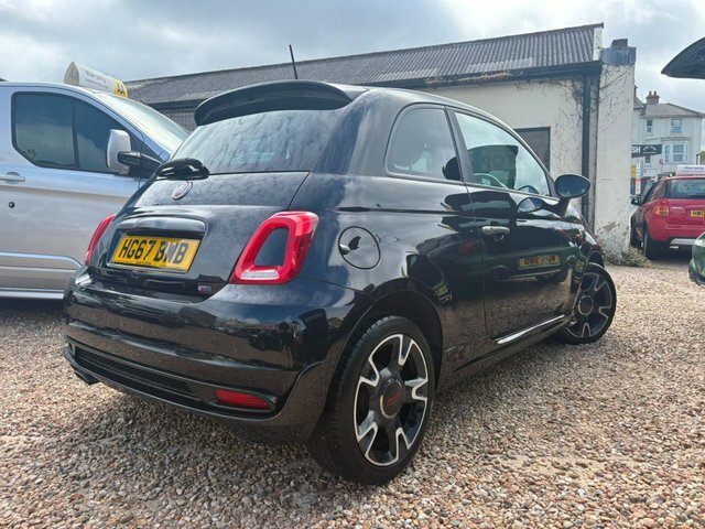 Fiat 500 2018 1.2 S Hatchback Euro 6 Ss Black #5