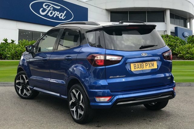 Ford Ecosport 2018 1.0T Ecoboost St-line Suv E Blue #3