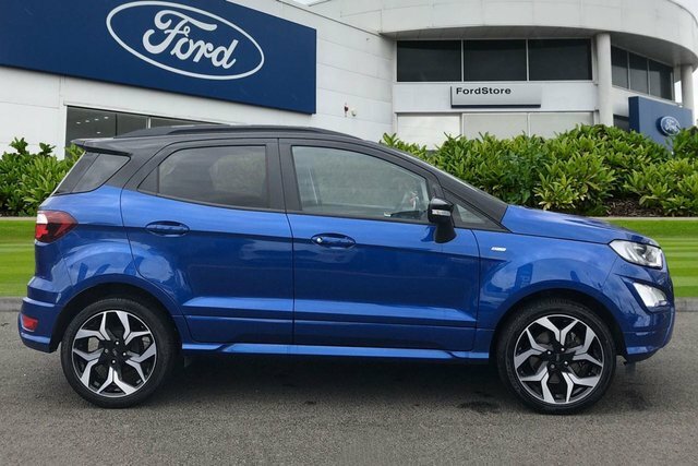 Ford Ecosport 2018 1.0T Ecoboost St-line Suv E Blue #2