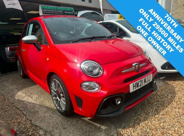 Abarth 595 2021 1.4 T-jet Turismo 70Th Hatchback M Red