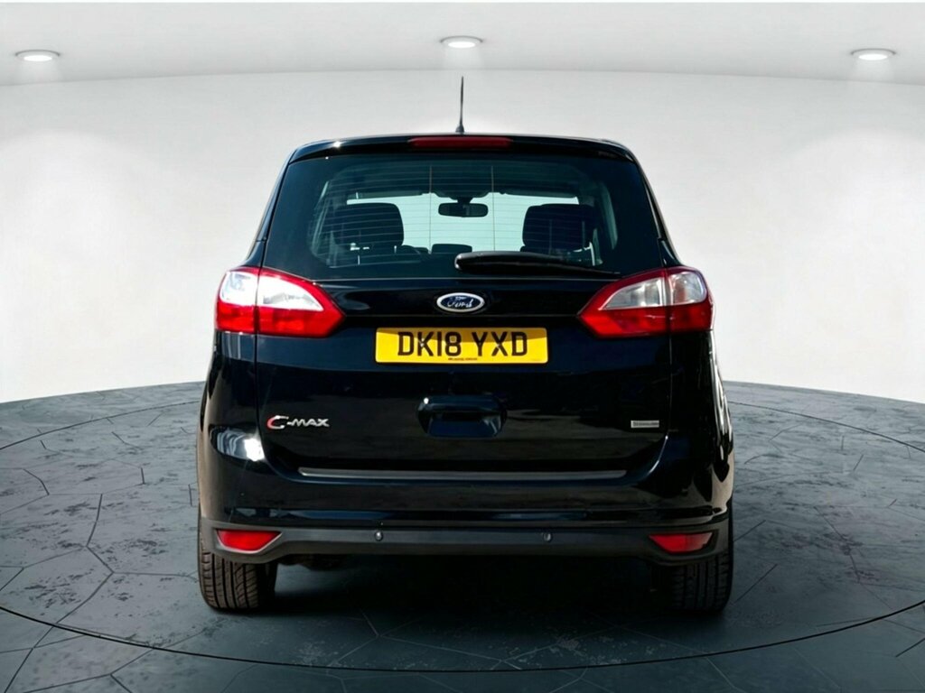 Ford Grand C-Max 1.0T Ecoboost Gpf Zetec Euro 6 Ss DK18YXD Black #4