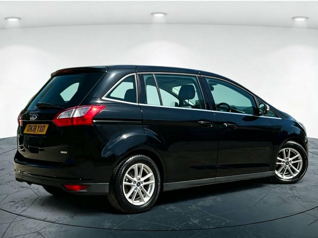 Ford Grand C-Max 1.0T Ecoboost Gpf Zetec Euro 6 Ss DK18YXD Black #3