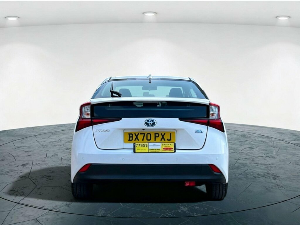 Toyota Prius 1.8 Vvti Excel Euro 6 Ss Cvt White #4