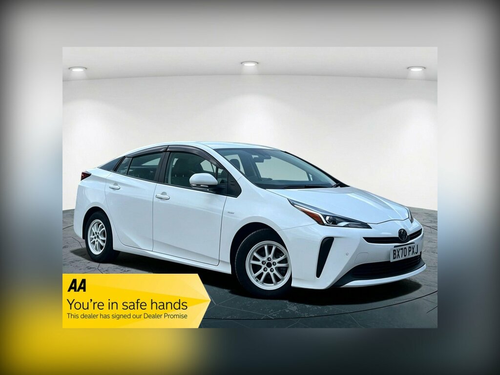 Toyota Prius 1.8 Vvti Excel Euro 6 Ss Cvt White