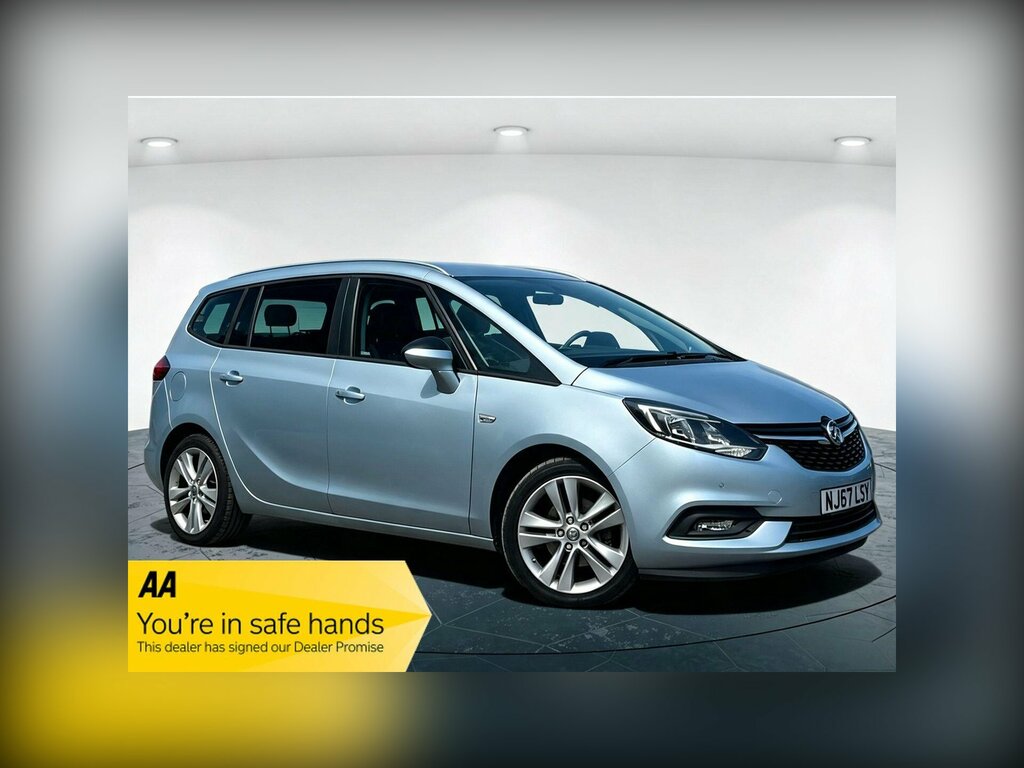 Vauxhall Zafira Tourer 1.4I Turbo Sri Nav Euro 6 Silver