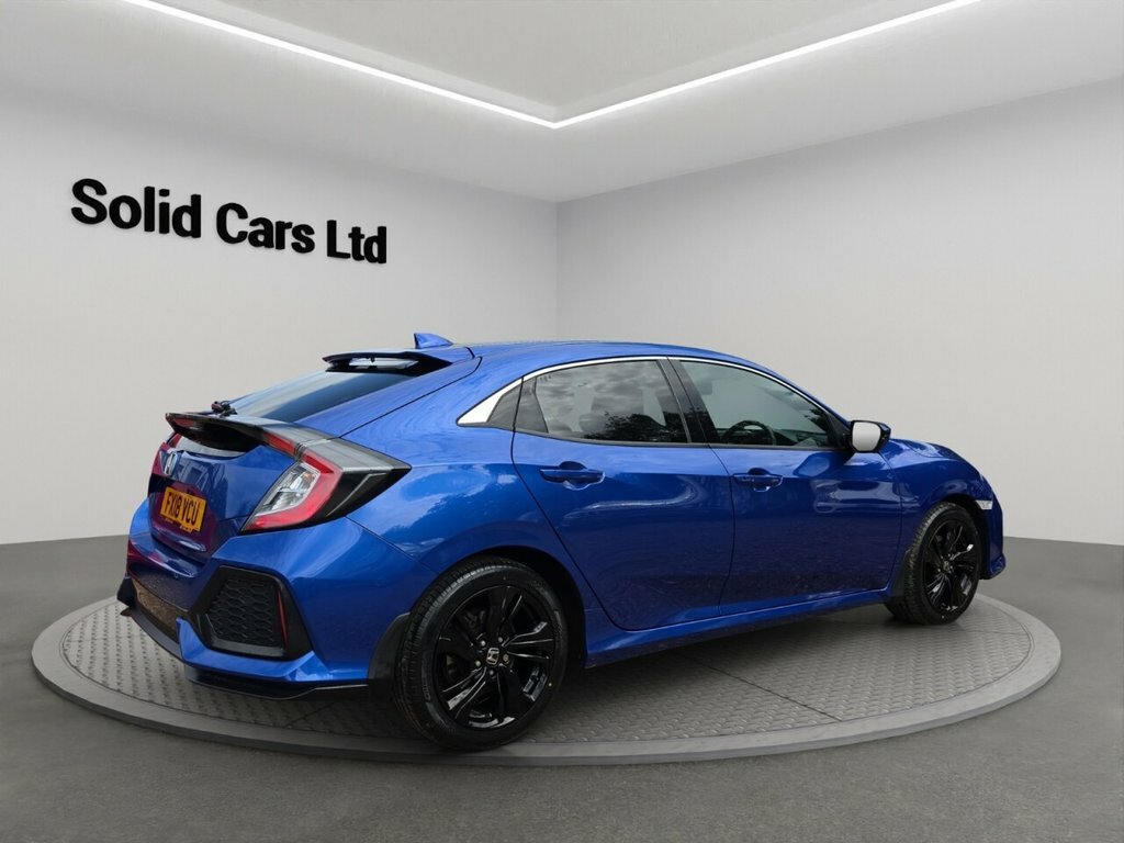 Honda Civic Hatchback Blue #6