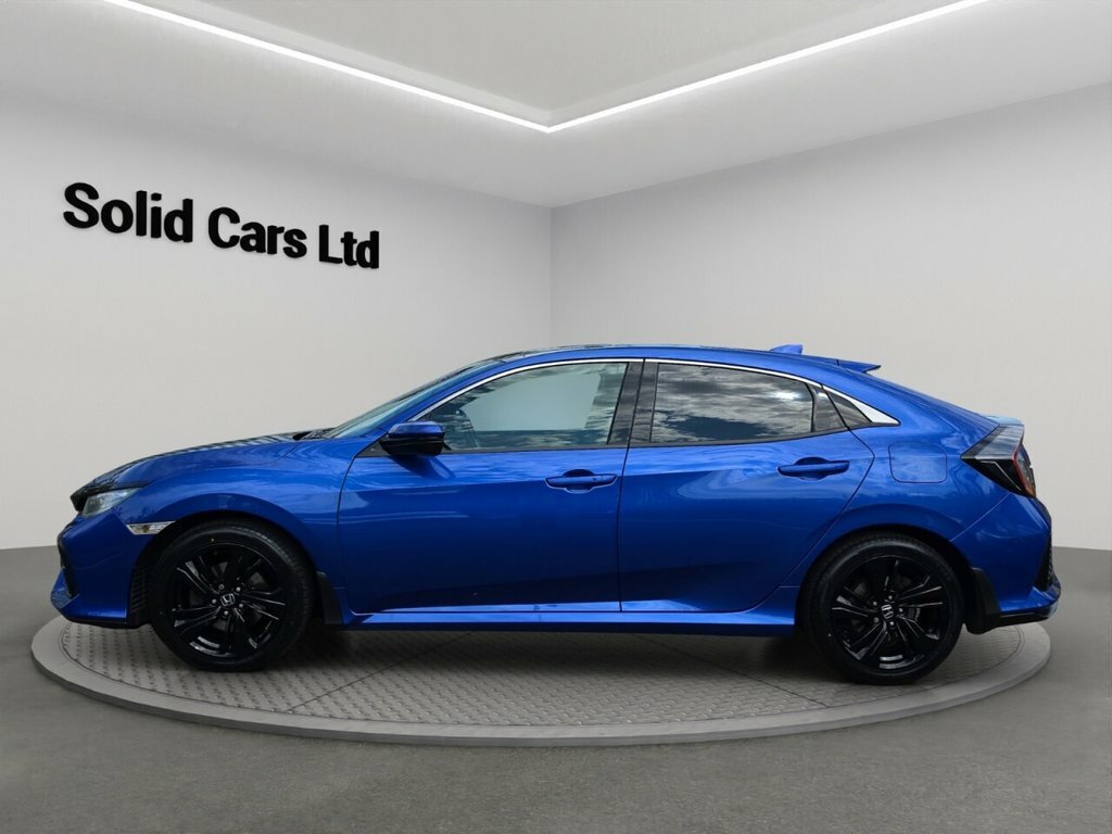 Honda Civic Hatchback Blue #3