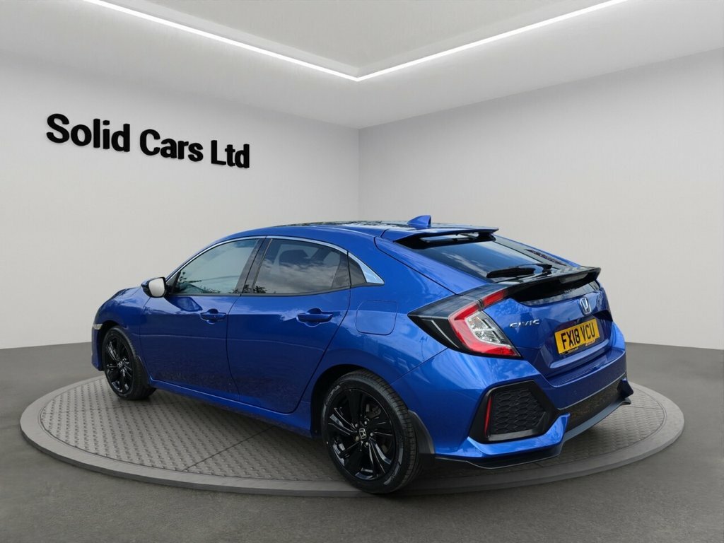 Honda Civic Hatchback Blue #5