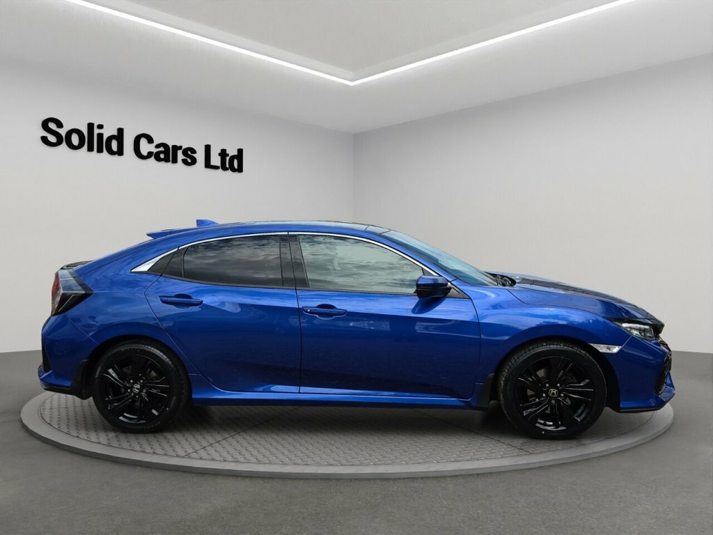 Honda Civic Hatchback Blue #4