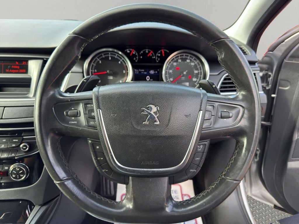 Peugeot 508 SW 1.6 E-hdi Allure Estate Egc Black #10