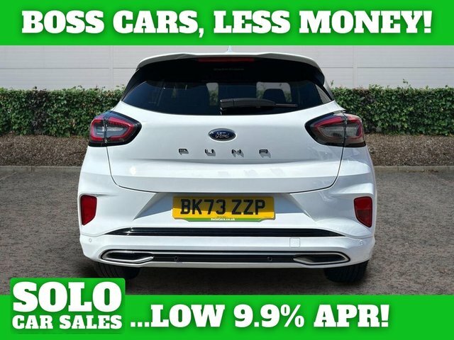 Ford Puma 1.0T Ecoboost Mhev St-line Vignale Suv BK73ZZP White #4
