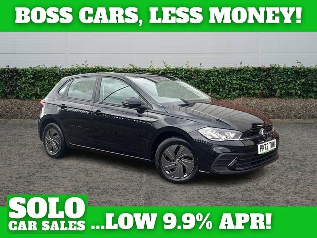 Volkswagen Polo 1.0 Tsi Life Hatchback Euro 6 S PK72TWM Black