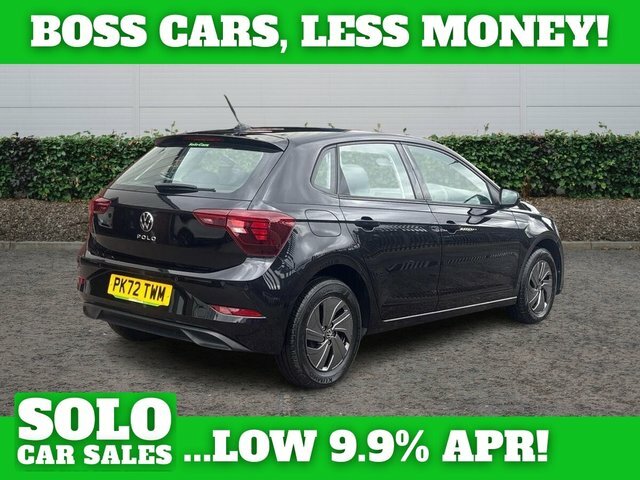 Volkswagen Polo 1.0 Tsi Life Hatchback Euro 6 S PK72TWM Black #3