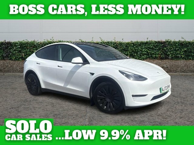 Tesla Model Y Dual Motor Long Range Suv 4Wde White