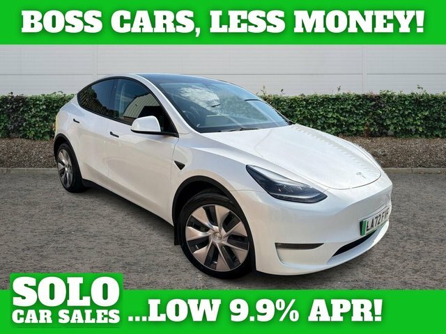 Tesla Model Y Dual Motor Long Range Suv 4Wde White
