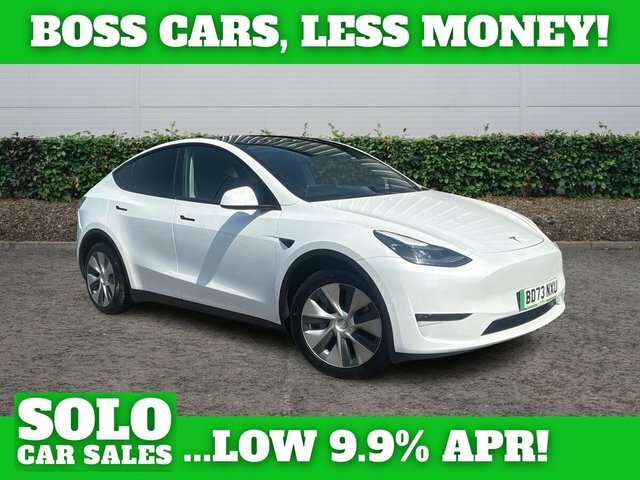 Tesla Model Y Dual Motor Long Range Suv 4Wde White