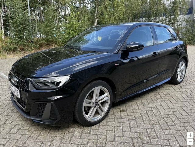 Audi A1 1.0 Tfsi 30 S Line Sportback S Tronic E Black #6