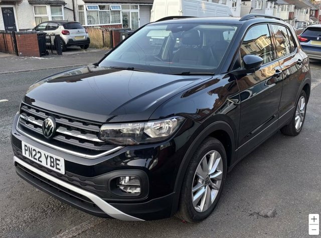 Volkswagen T-Cross 1.0 Tsi Se Suv Dsg Euro 6 S S 110 Ps Black #6