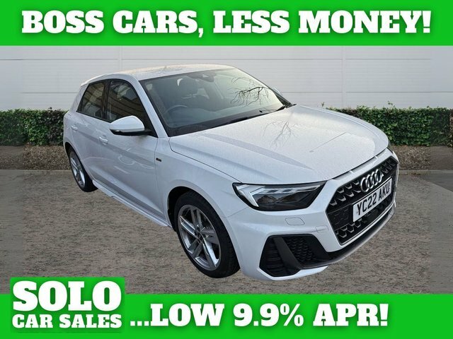 Audi A1 1.0 Tfsi 25 S Line Sportback S Tronic E White