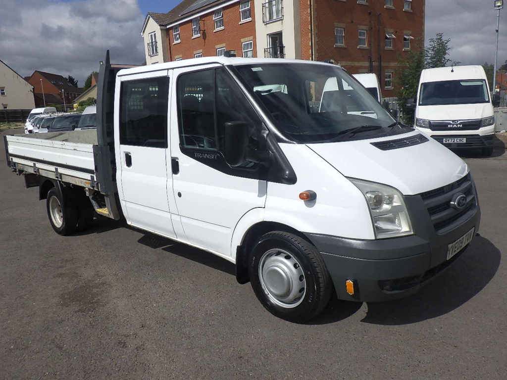 Ford Transit Custom Van 2.2 Tdci 350 Rwd L3 H1 Euro 5 200909 White #1