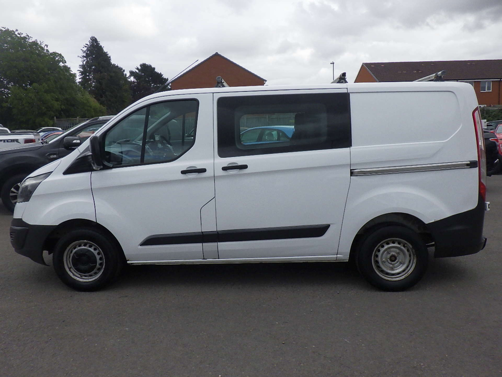 Ford Transit Custom 2016 2.2 Tdci 290 Trend Fwd L2 H2 Euro 5 Ss White #6