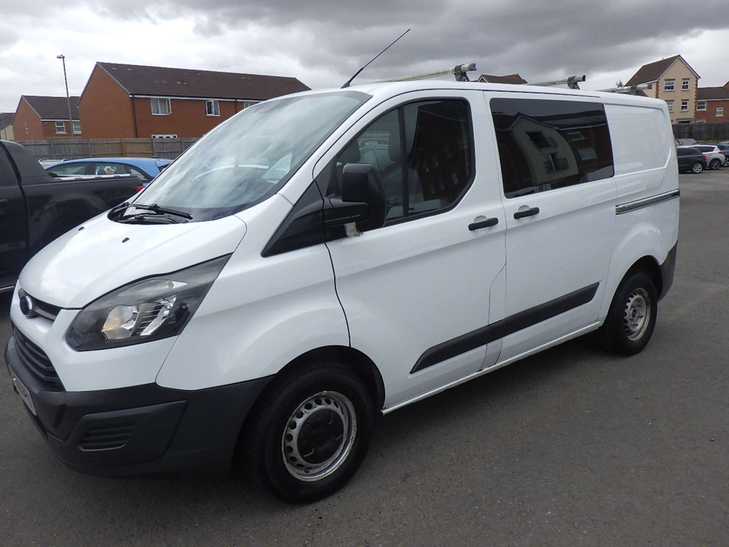 Ford Transit Custom 2016 2.2 Tdci 290 Trend Fwd L2 H2 Euro 5 Ss White #5