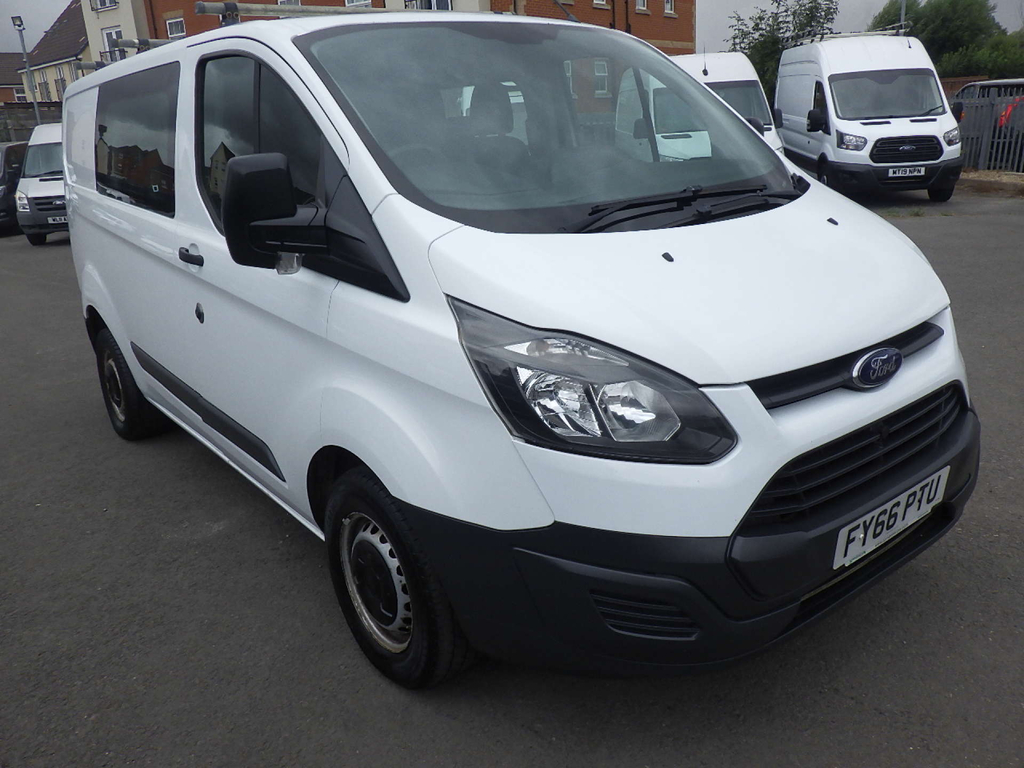 Ford Transit Custom 2016 2.2 Tdci 290 Trend Fwd L2 H2 Euro 5 Ss White #2