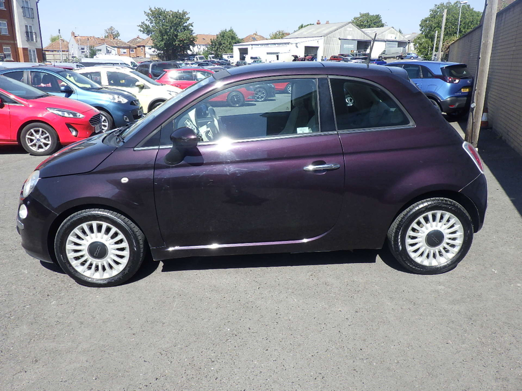 Fiat 500 S Red #6