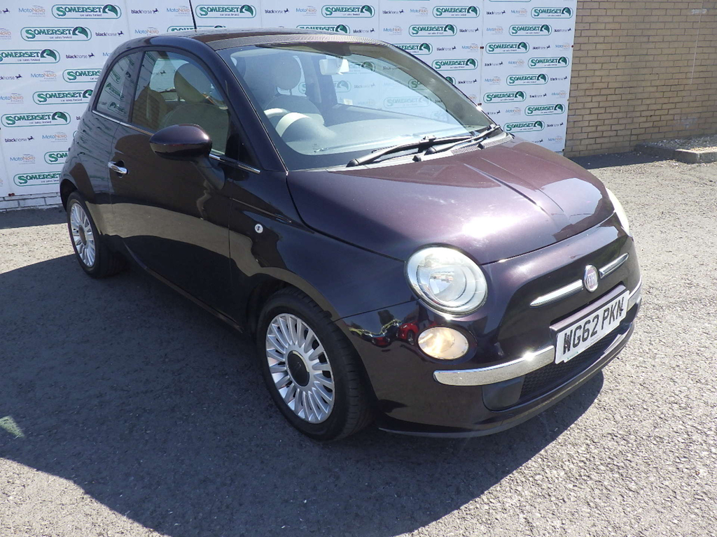 Fiat 500 S Red