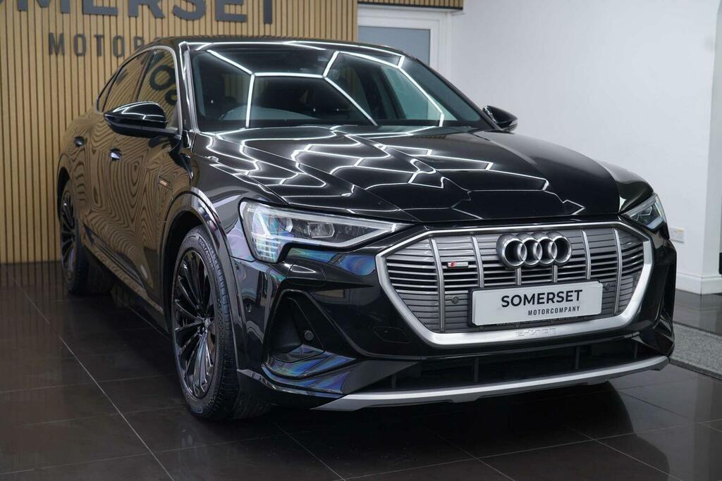 Audi E-tron Suv 55 S Line Sportback Quattro 95Kwh 20 DL03WEY Black #5