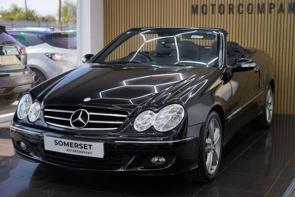 Mercedes-Benz CLK 1.8 Clk200 Kompressor Avantgarde Cabriolet Black #6