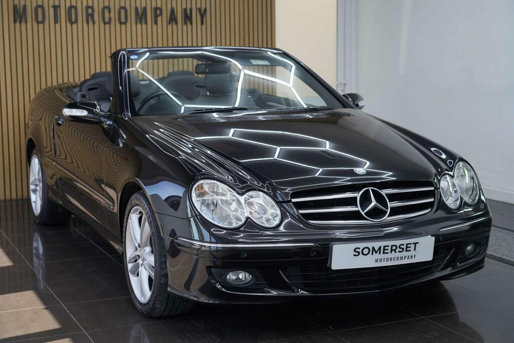 Mercedes-Benz CLK 1.8 Clk200 Kompressor Avantgarde Cabriolet Black #4