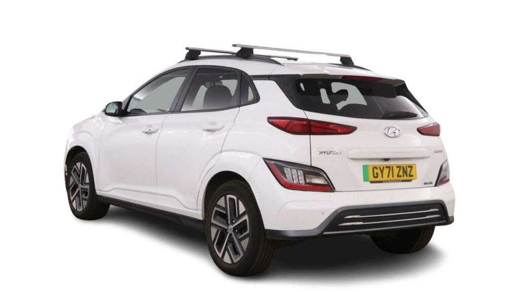 Hyundai Kona Suv 64Kwh Ultimate 10.5Kw Charger 2021 White #2